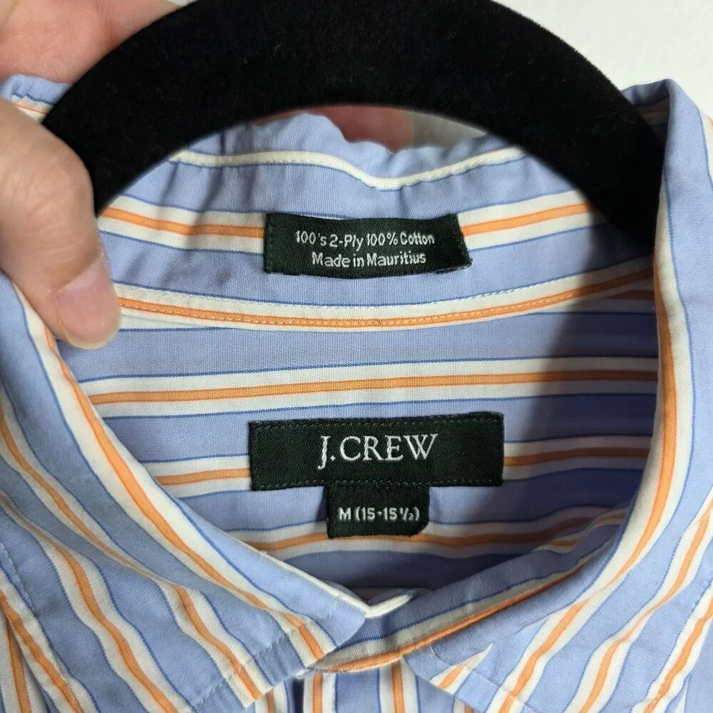 J. Crew Dress Shirt Mens M (15-15.5)‎